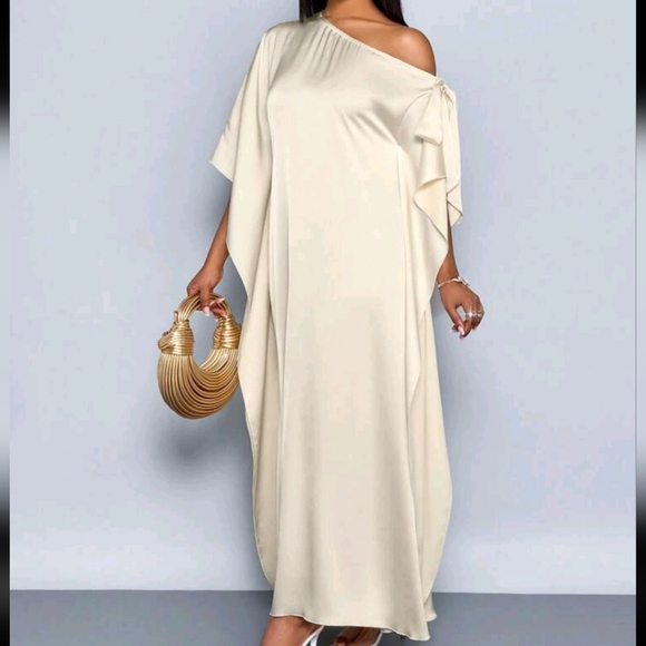 Spring And Summer Women's Clothing Elegant Commuting Sexy Oblique Shoulder - Picture 4 of 4